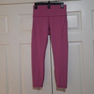 Lululemon Wunder Train High-Rise Tight W/Pockets 25"